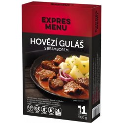 EXPRES MENU Hovězí guláš s opečenými brambory 500 g