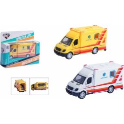 Alltoys Ambulance 38 žlutá