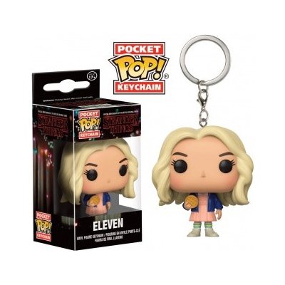 Přívěsek na klíče Stranger Things Funko Eleven s vlasy – Zboží Mobilmania