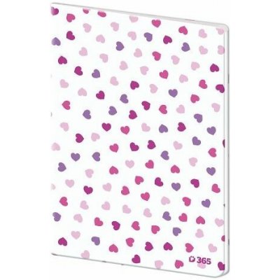 Stil Sešit 544 plastové desky Hearts – Hledejceny.cz