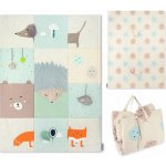 MoMi Hrací deka VOLPI patchwork – Sleviste.cz