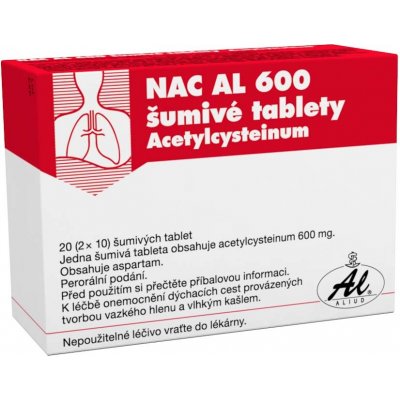 NAC AL 600MG TBL EFF 20(2X10)