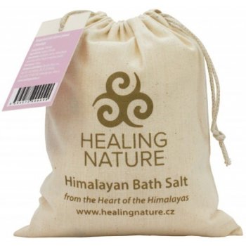 Healing Nature koupelová sůl s květem růže 1000 g