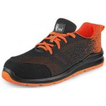 Canis CXS TEXLINE CRES S1 polobotka ČERNO-ORANŽOVÁ – Zboží Dáma