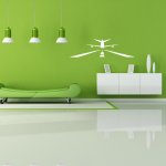 SABLIO Samolepka na zeď Přistání letadla rozměry 150x42 cm – Sleviste.cz