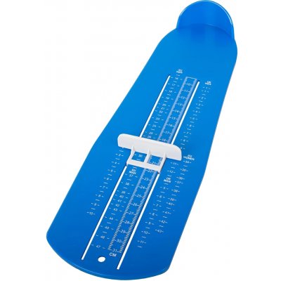 Verk 01824 Dětské měřidlo velikosti nohy 15 - 31 cm modré – Hledejceny.cz