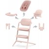 Dětský stoleček s židličkou CYBEX Lemo 4v1 2022 Pearl pink