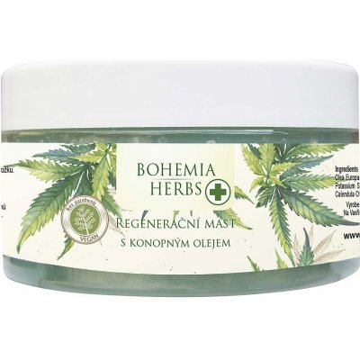 Bohemia Herbs Konopná regenerační mast 120 ml – Zboží Mobilmania