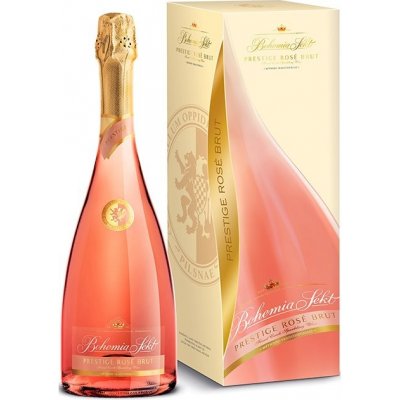 Bohemia Prestige Rosé Brut 12,5% 0,75 l (karton)