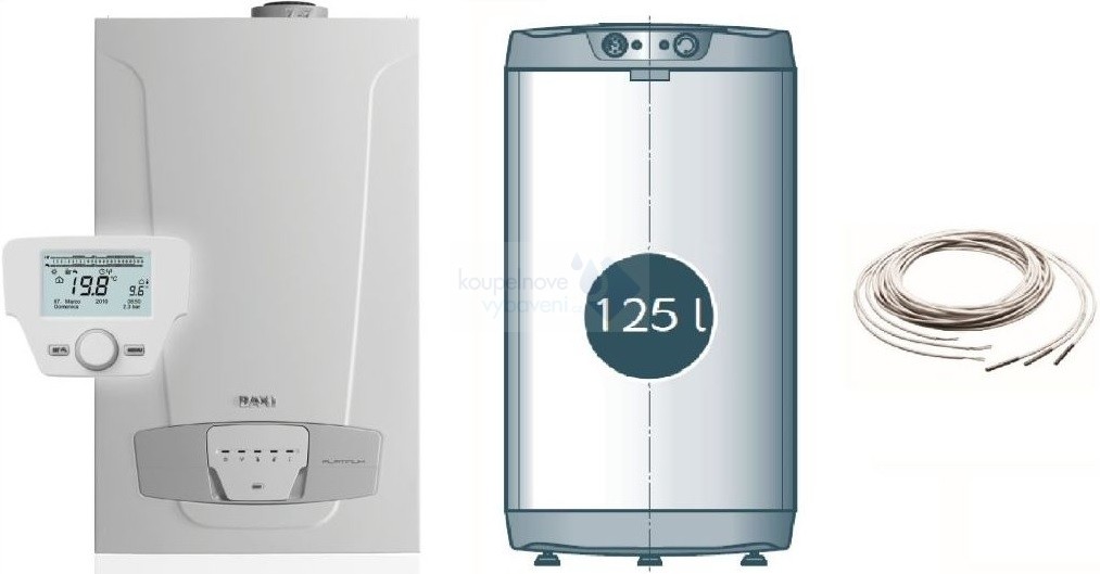 Baxi Luna Platinum+ 1.18+125l + ERP SES0252+