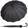 Deštník Doppler Liverpool AC pánský holový vystřelovací deštník černý