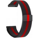 Drakero Milánský tah černo-červený 20 mm 10252-2 – Zboží Živě
