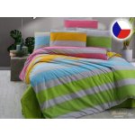 Brotex povlečení bavlna Rainbow color zipový uzávěr 140x220 70x90 – Zboží Mobilmania