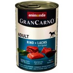 Animonda Gran Carno Adult losos & špenát 6 x 400 g – Hledejceny.cz