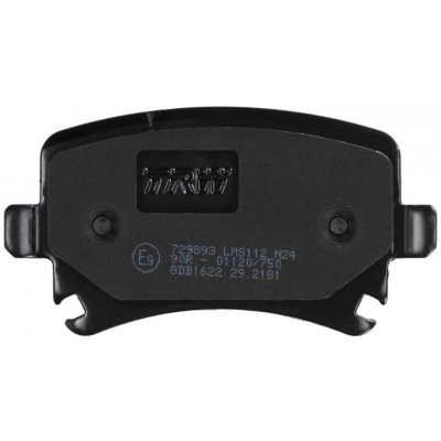 Sada brzdových destiček TRW GDB1622 - VW PASSAT, AUDI A3 – Hledejceny.cz