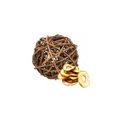 Aniland Proutěná koule Střední 9 cm S jablky 30 g – Zboží Mobilmania