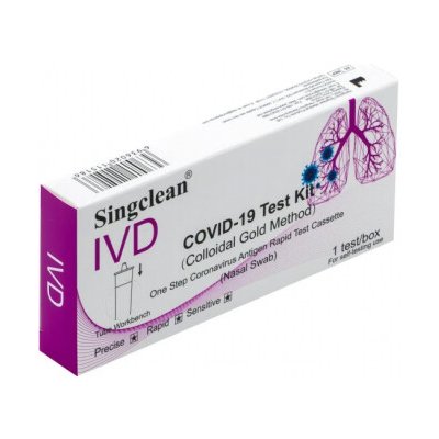 Singclean COVID-19 Test Kit 1 ks – Sleviste.cz