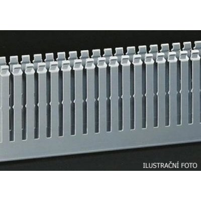 IBOCO Kanál T1-EF 60x80 rozvaděčový včetně víka šedá, délka 2m (1ks) – Zboží Mobilmania