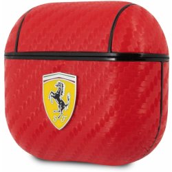 Ferrari Carbon PC/PU pouzdro pro Airpods 3 FESA3CARE