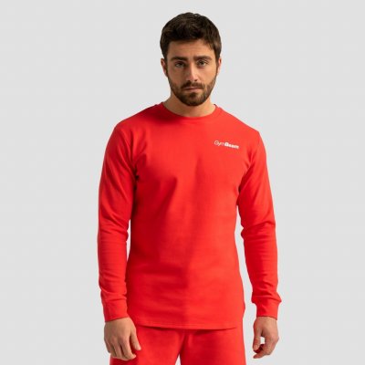 GymBeam Mikina Limitless Hot Red – Zboží Mobilmania