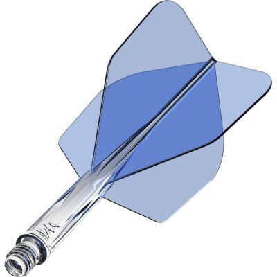 Mission Force 90 průhledné modré, standardní No6 letky a krátké násadky – Sleviste.cz