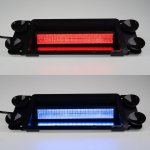 PREDATOR LED vnitřní, 24x LED 1,5W, 12/24V, červeno-modrý, ECE R65 | Zboží Auto
