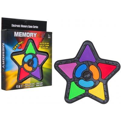RKToys Elektronická logická hra Memory Hvězda – Zbozi.Blesk.cz