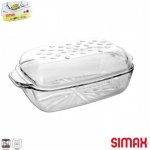 Simax pekáč hranatý 3,2 l s víkem – Zboží Dáma