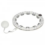 Springos Hula hoop s výstupky 38 cm bílá – Hledejceny.cz