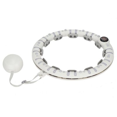 Springos Hula hoop s výstupky 38 cm bílá – Hledejceny.cz