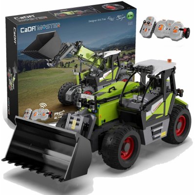 iM.Master Multifunkční nakladač s LED světly na dálkové ovládání 1:17 1469 ks – Zboží Dáma