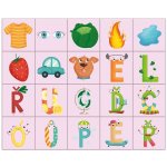 Dino obrázkové kostky Abeceda 20 kostek – Sleviste.cz