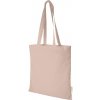 Nákupní taška a košík Nákupní taška z organické bavlny GOTS s gramáží 140 g/m² Orissa Světle růžová