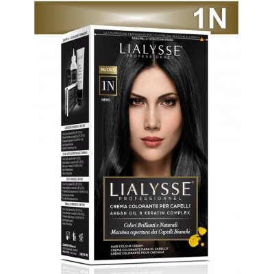Lialysse barva na vlasy 1N černá