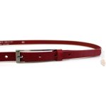 Penny Belts dámský kožený opasek 15-1-93 červený – Sleviste.cz