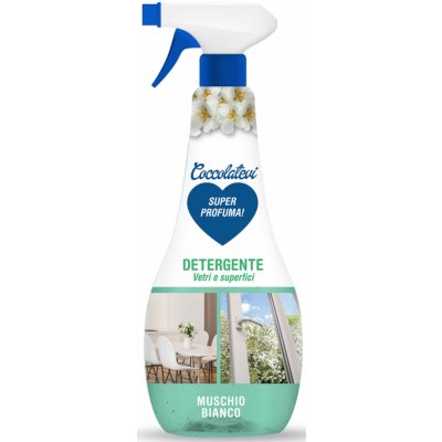 Coccolatevi Muschio Bianco čisticí prostředek na sklo a tvrdé povrchy 750 ml – Zbozi.Blesk.cz