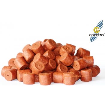 COPPENS Pelety RED HALIBUT s dírkou 1kg 14mm