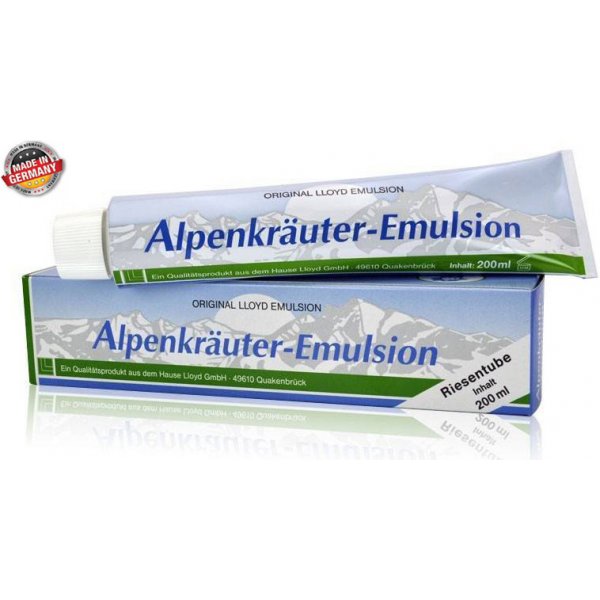 Lloyd Nemecko Alpenkrauter emulsion masážní emulze 200 ml od 147 Kč -  Heureka.cz