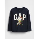 Baby tričko Gap & Peanuts Snoopy Tmavě modrá – Zboží Mobilmania