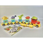 KIDS WORLD MALÝ KUTIL 2 v 1 Vláček s dinosaury a robot šroubovací stavebnice – Hledejceny.cz