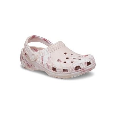 Crocs nazouváky Classic Marbled Clog 206867 quartz/multi – Zboží Mobilmania