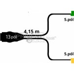 Kabeláž 4,15m/13-pól. zástrčka, baj 5 – Hledejceny.cz