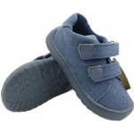Protetika dětské plátěné barefoot boty KORO Navy – Zboží Dáma