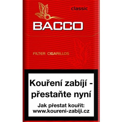 Bacco Filter Cigarillos Classic 17 ks – Zbozi.Blesk.cz
