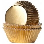 Decora košíčky na muffiny zlaté 60ks 50x32mm – Zboží Dáma