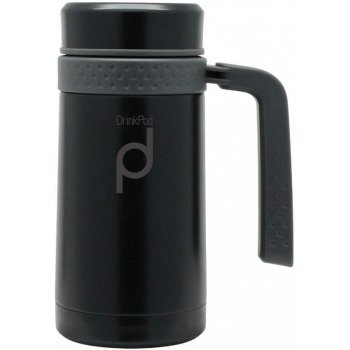 Pioneer DrinkPod termohrnek s rukojetí 0,45 l černý