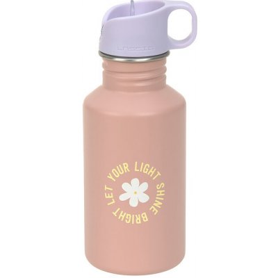 Lässig Nerezová láhev s pítkem Pattern Party 500 ml Rose Lilac – Zboží Dáma