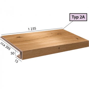 Brased Ecoline step 2A - 9590 Dub královský hnědý