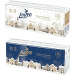 Linteo Den&Noc Papírové kapesníky 3-vrstvé 10x10 ks – Zboží Dáma