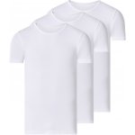 esmara Men Pánské spodní triko 3 kusy kulatý límec bílá – Zbozi.Blesk.cz